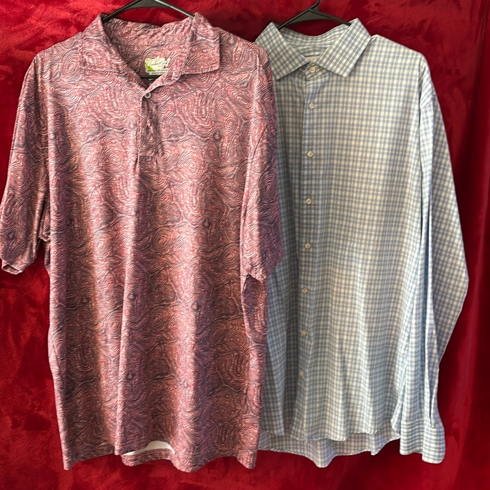 BUNDLE OF 2 MENS SHIRTS XL